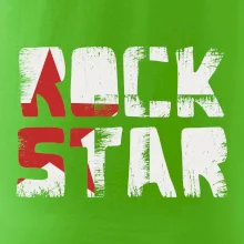Rock star nápis