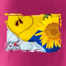 Ukrajina slnečnice a kroj Ukrajina slnečnice a kroj