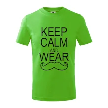 Keep calm and wear mustache Keep calm and wear mustache