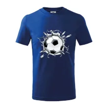 Futbalová lopta v triku Futbalová lopta v triku