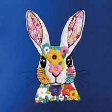 Zajačik ako vyšitý