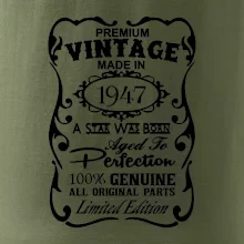 Vintage Etiketa - 1947