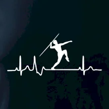 EKG hod oštepom muž