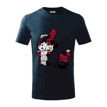 Mapy - názvy miest - Dánsko