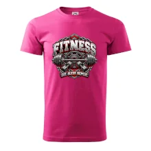 Fitness činka a závažia eat sleep repeat