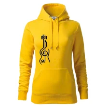 Husľový kľúč gitara