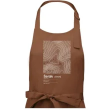 Šerák - vrstevnice v obdĺžniku