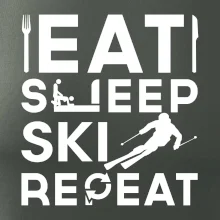 Eat sleep ski repeat