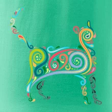 Mačka farebné krivky