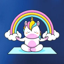 Yoga jednorožec - dúha