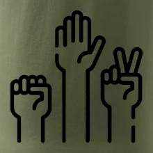 Kameň nožnice papier ikony