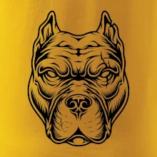 Americký stafordšírsky teriér hlava