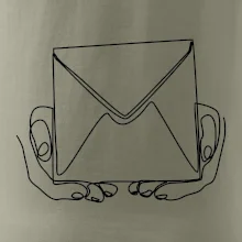 Obálka pôšták jedným ťahom