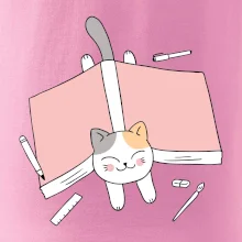 Učenie na štátnice mačka