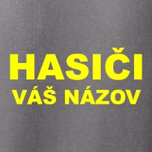 Hasiči - žltý nápis - váš názov zboru Hasiči - žltý nápis - váš názov zboru