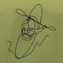 Kajak zhora jedným ťahom