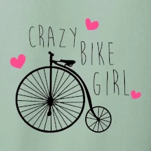 Crazy bike girl