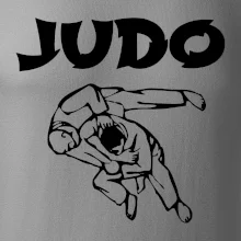 Judo nápis + postavy