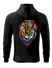 Hlava leva kreslená jednoduchá