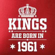 Kings are born in 1961
