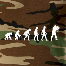 Evolúcia vojaka - stojace Evolúcia vojaka - stojace