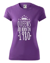 Queens are born in 1980