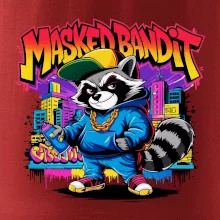 Mýval - masked bandit graffiti