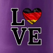 Love Nemecká vlajka