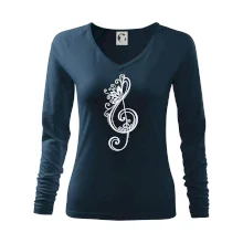 Husľový kľúč kvety Husľový kľúč kvety