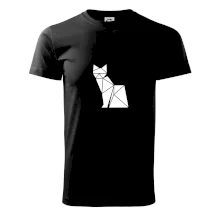 Origami mačka z boku