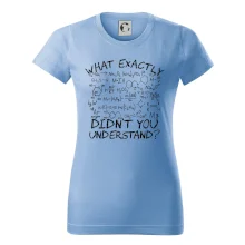 What exactly didnt you understand Chemistry