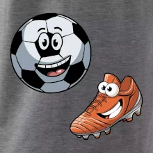 Parové tričko - Kopačka a lopta