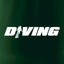 Diving nápis potápač