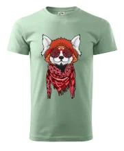 Červená panda hipster