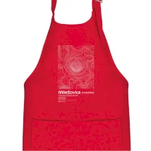 Milešovka - vrstevnice v obdĺžniku