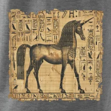 Egyptské hieroglyfy jednorožec Egyptské hieroglyfy jednorožec
