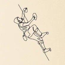 Lezecká stena jedným ťahom Lezecká stena jedným ťahom