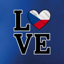Love Česká vlajka Love Česká vlajka
