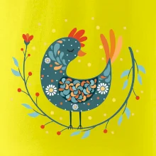 Folklór - sliepky s margarétkami