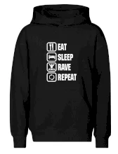 Eat sleep rave repeat