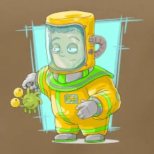 Vesmírny vojak tyrkysový