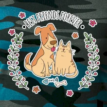 Mačka a pes best friends