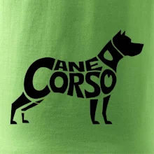 Cane corso nápis v tele