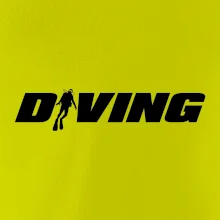 Diving nápis potápač