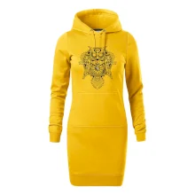 Steampunk sova čiernobiela Steampunk sova čiernobiela