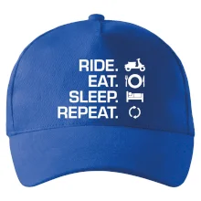 Ride Eat Sleep Repeat moto skúter