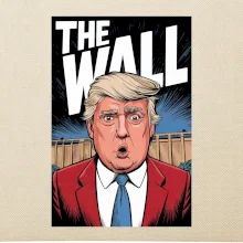 The wall Trump