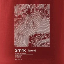 Smrk - vrstevnice v obdĺžniku
