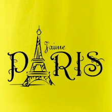 Paris nápis Eiffelovka rovný