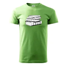 Knihy čiernobiele na sebe